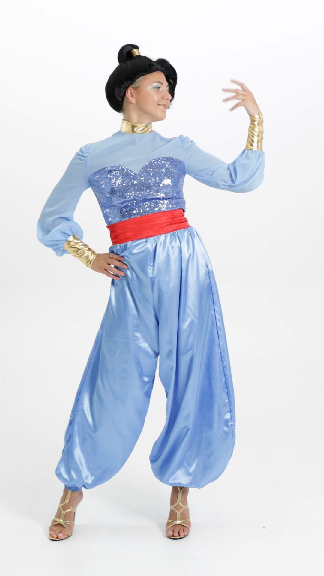 FUN98298AD Women's Disney Aladdin Genie Costume